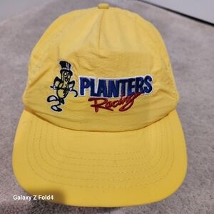 PLANTERS RACING MR. PEANUT TRUCKER BASEBALL HAT CAP SNAPBACK LIKE NEW